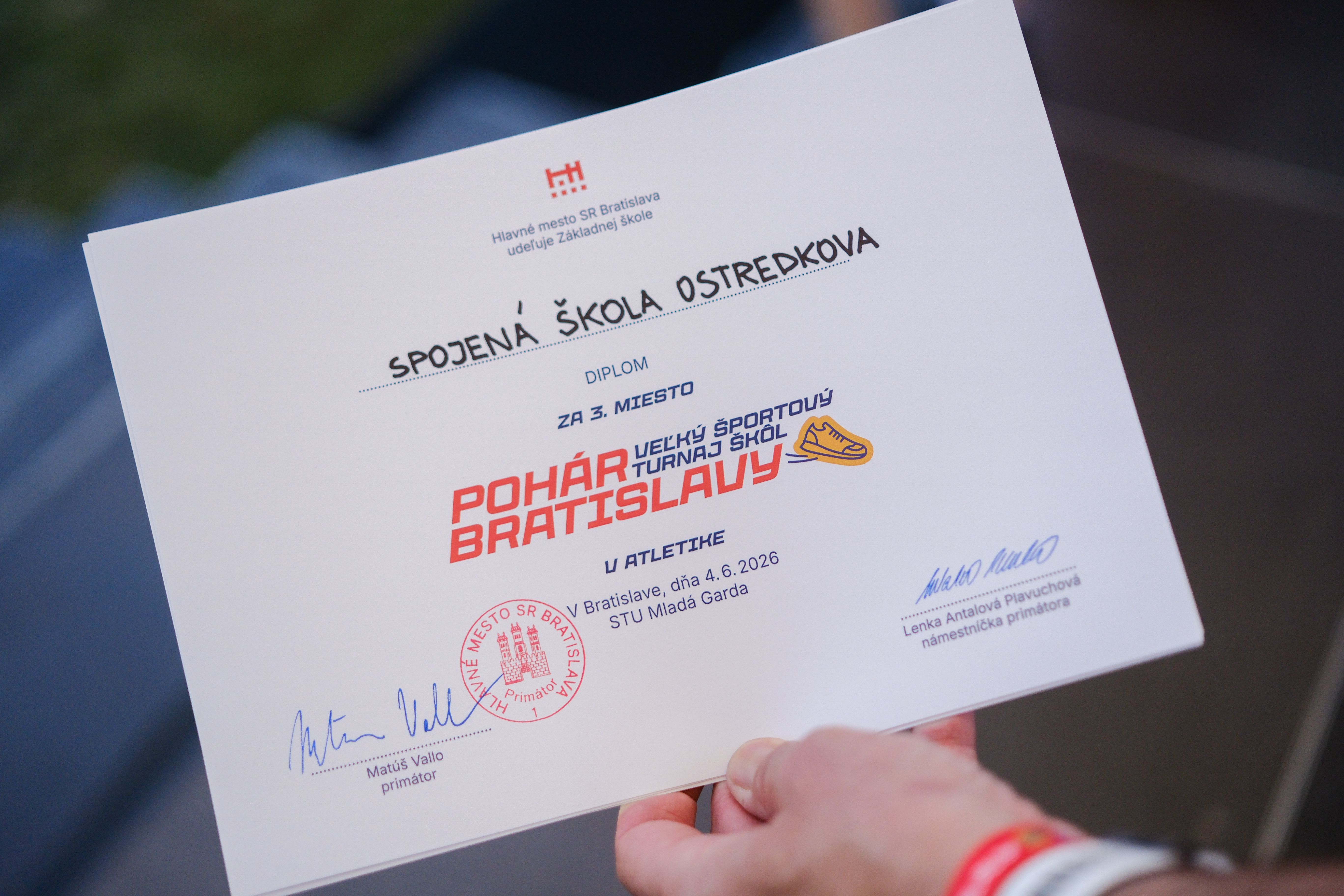 Diplom Pohár Bratislavy 2026