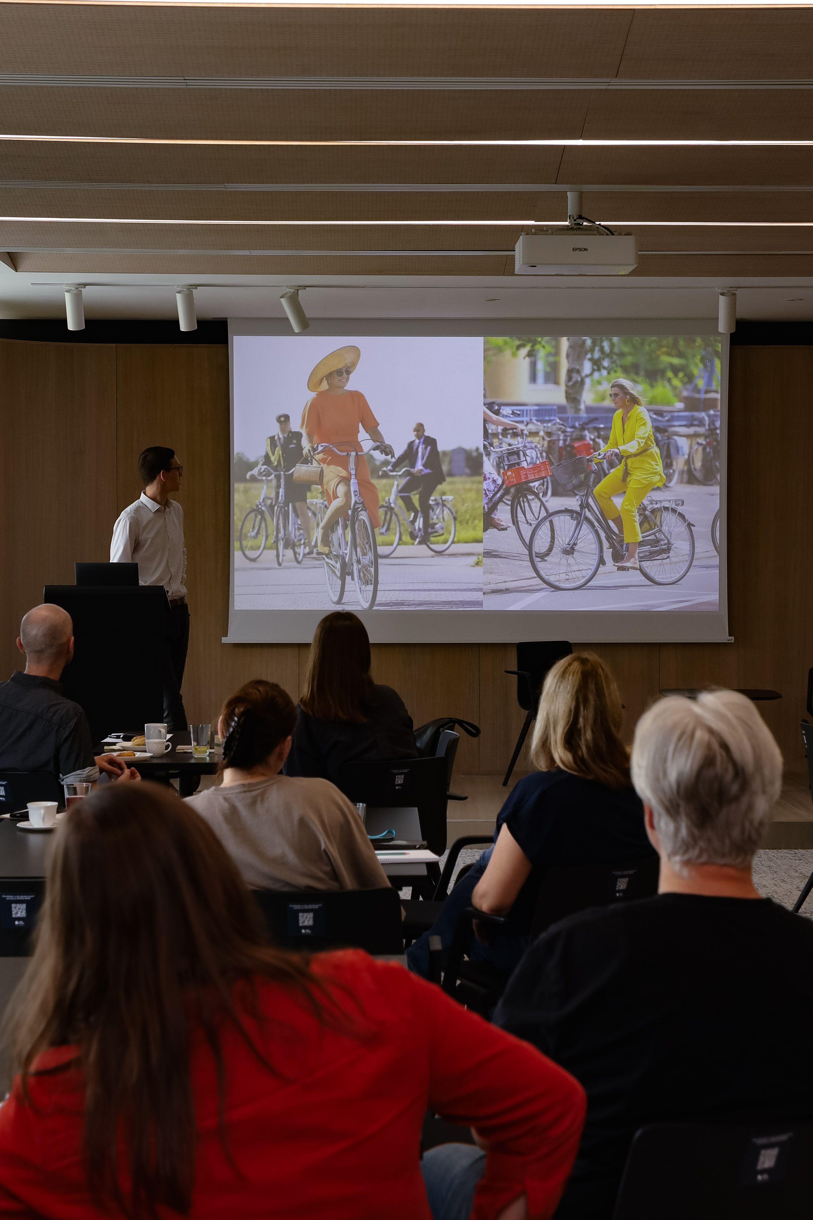 záber z prednášky od cyklokoalície